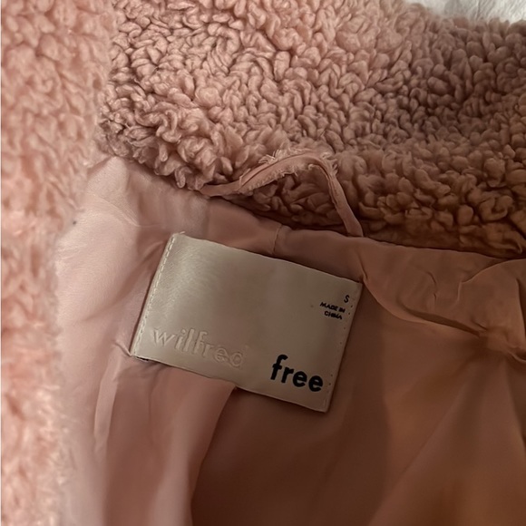 Pink Wilfred Teddy Coat - Picture 3 of 3